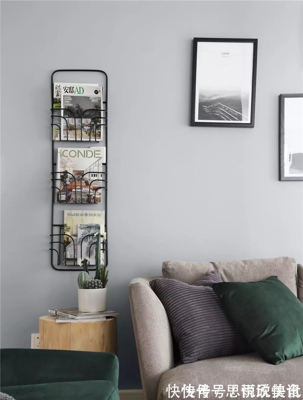 北欧风|127㎡休闲北欧风,卫生间超大的镜面柜,舒适明亮