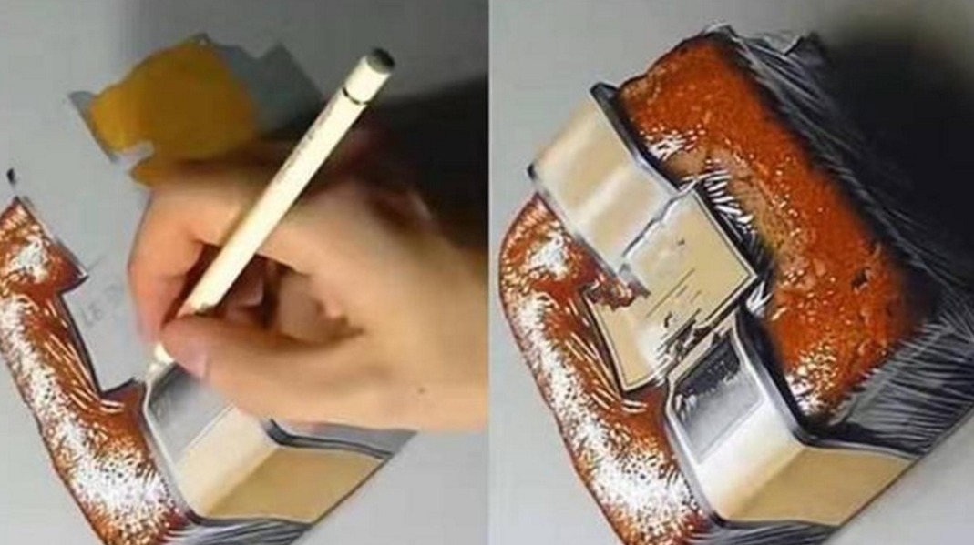 美术生来$美术生“绘画功底”有多强,老师看后难辨真假,并直言:没白教