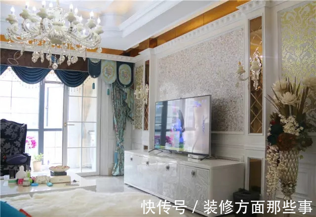 三居室|176平欧式风三居室,看起来格外亮眼