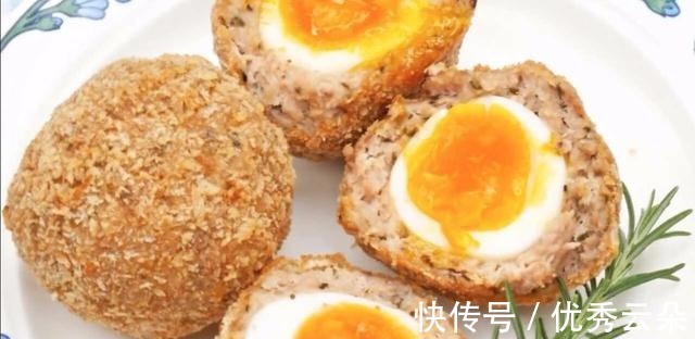 无菌蛋|用烤箱烤着吃的鸡蛋，你吃过吗苏格兰沁心蛋，让你早餐大变样！