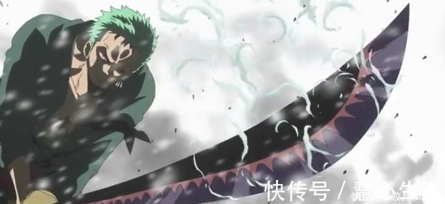 索隆|海贼王稀世罕见的大快刀21工,仅次于黑刀夜,威力无穷大