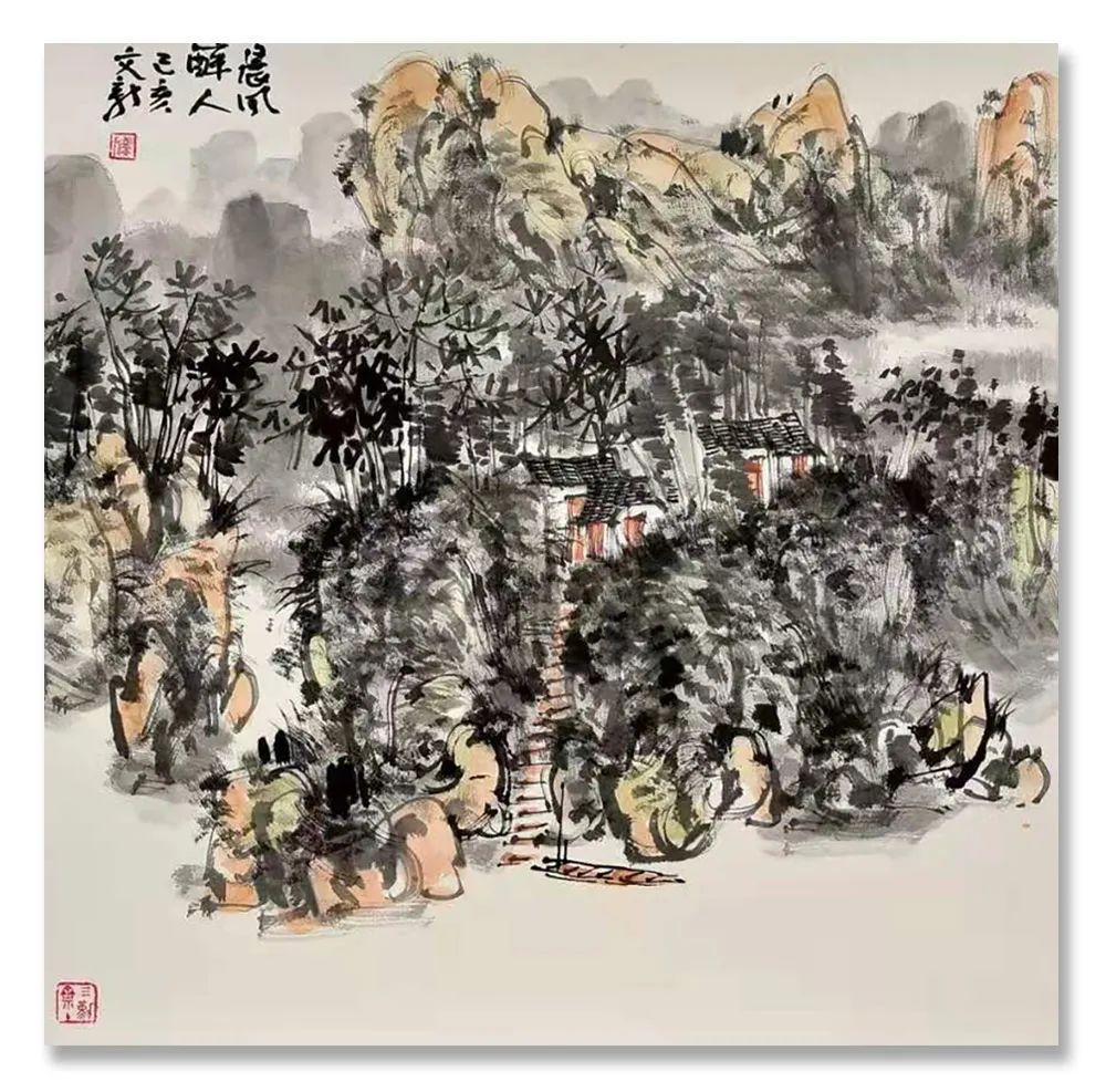 邵阳市!《大美为真》中国当代书画名家学术邀请展—??马文新