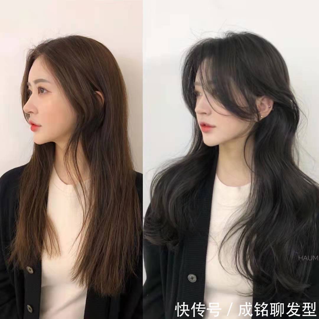 棕色系 漂染好看但太伤头发,今年流行不漂发的发色,洋气显白又有高级感