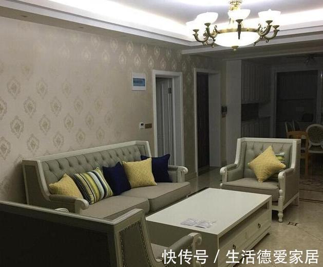 灯暖|朋友18万装修新房,家具进场就等入住了,头次见窗帘这么挂的