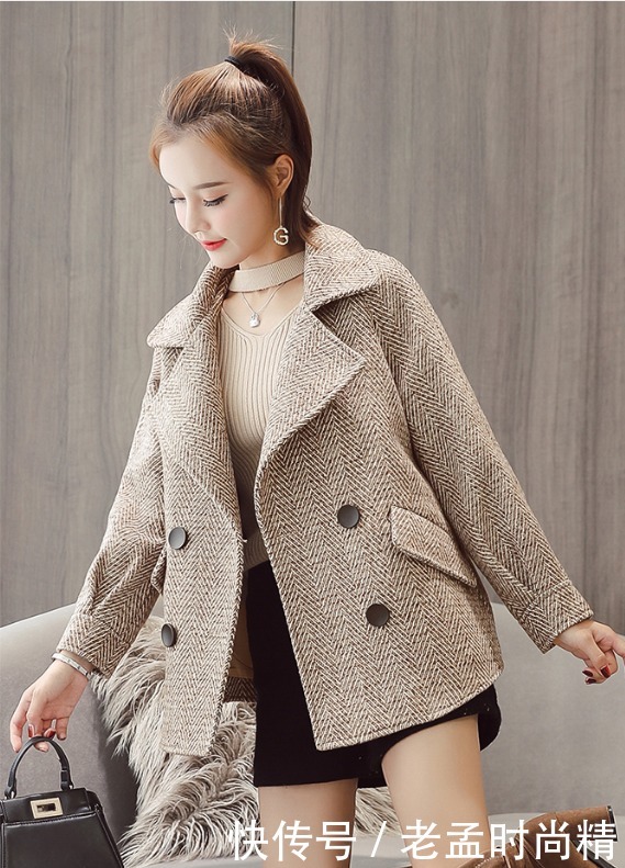 深秋到来, 别老是穿个大衣了, 短款外套也能带来惊喜