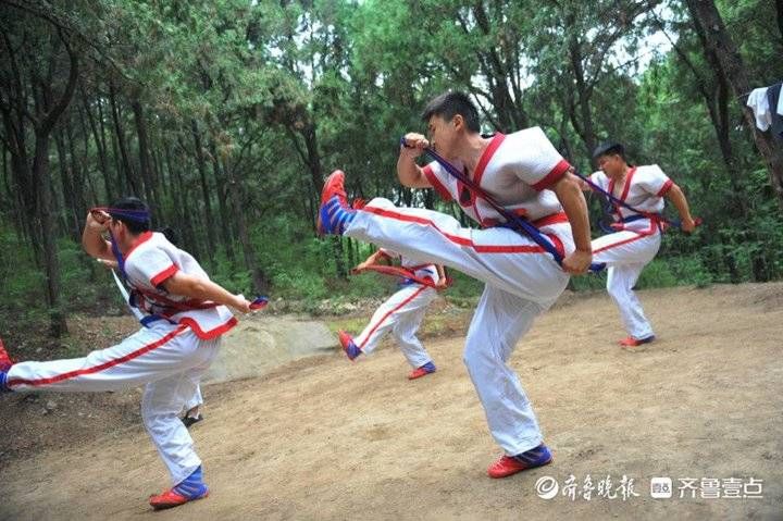 隐于山林间！马鞍山上的济南摔跤场|拾光| 马连