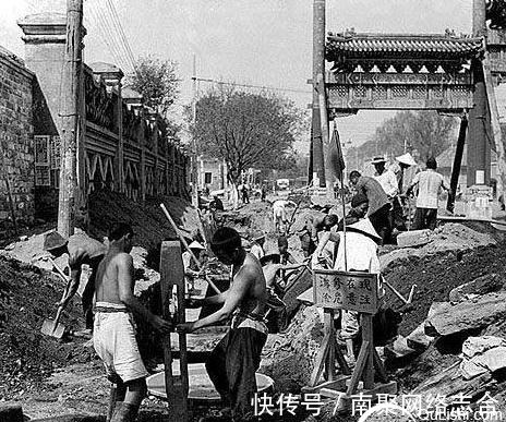 年代|老照片：50年代北京天安门广场改造前的旧照片