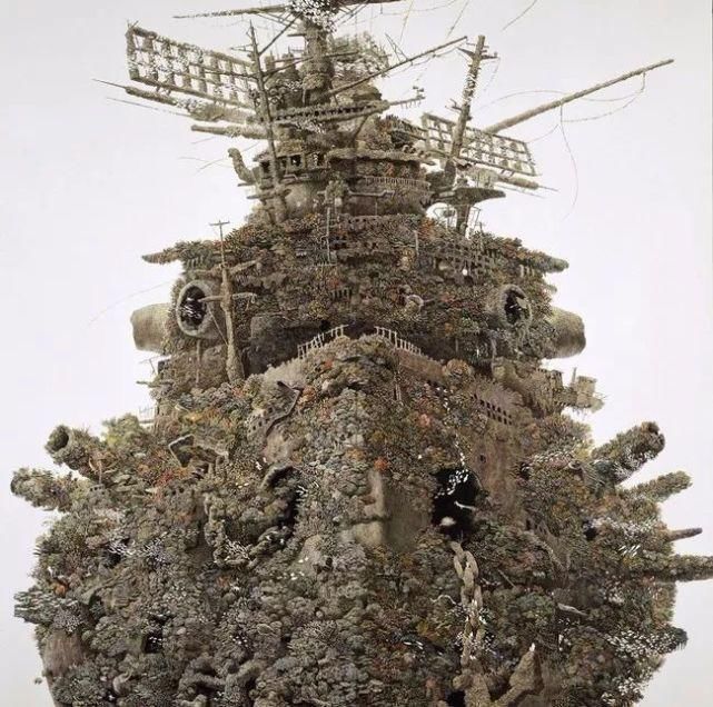 放大镜|一幅画画了3年，细到要用放大镜，他把钢笔画玩到了极致