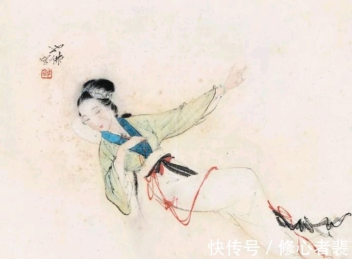 国画界@以仕女享誉画坛｜国画大家胡也佛的仕女图，清新脱俗，百看不厌！