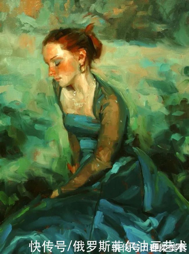 主旋律@史蒂夫·亨德森的油画以光线,生命和色彩为主旋律,好看极了