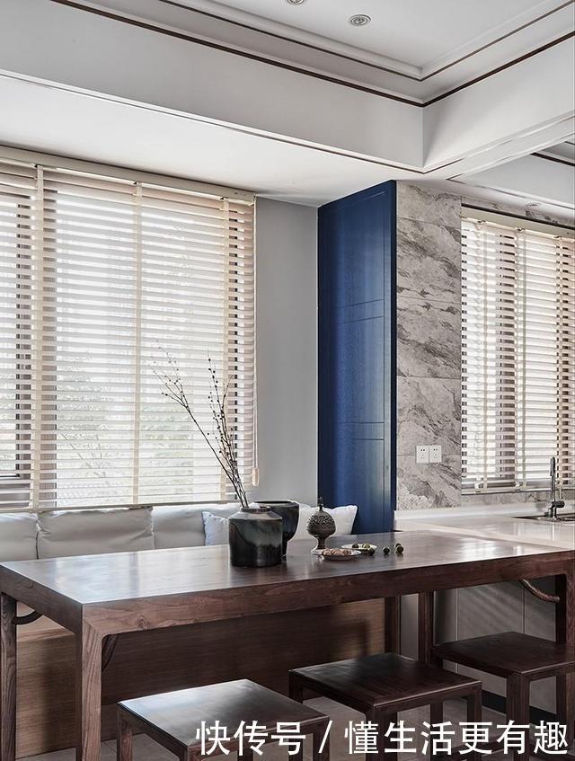 有一种诗意,叫做中国式,170㎡新中式禅意设计!