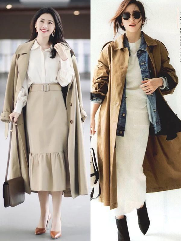 又到穿风衣的季节，买多不如会搭，它的配色与搭配方案全在这里了