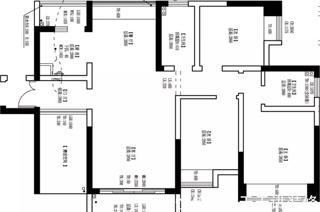 三居室|110平方米的欧式小家,彰显浪漫与柔情,餐厅的设计更是精致