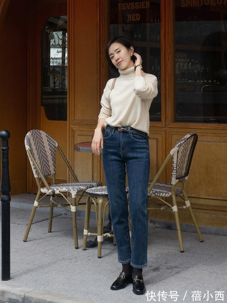 学院风 小白鞋过时了,今年冬季流行“乐福鞋”,搭配裤子、半身裙都高级