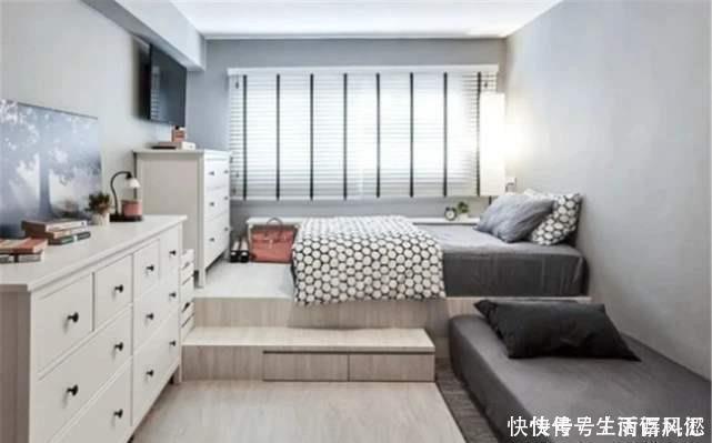 地台|越来越多人卧室不买床了,今后都流行这样设计,省钱实用又不占地