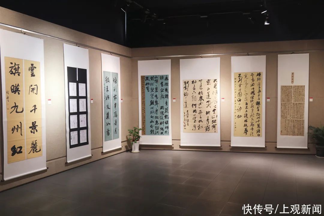 牛立超|100幅书法作品现场展出，松江首届行书作品展来了
