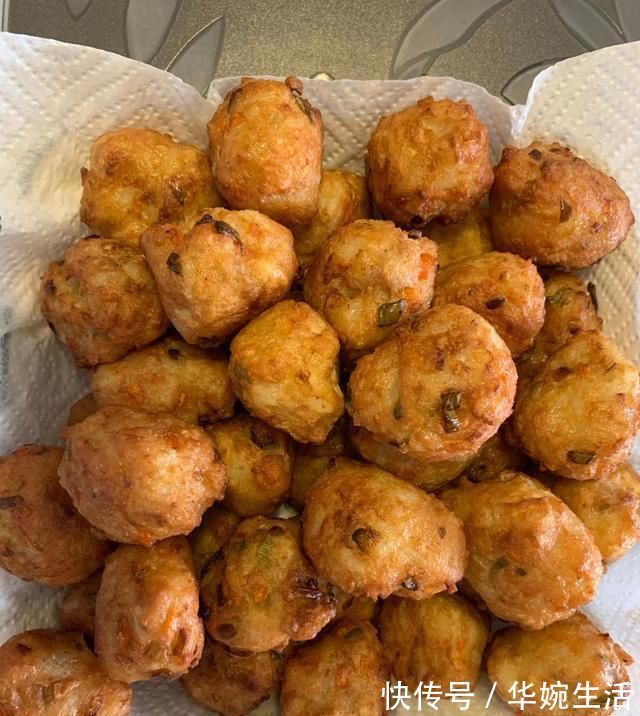 好吃|外酥里嫩的豆腐丸子原来做起来这么简单，家人都说好吃