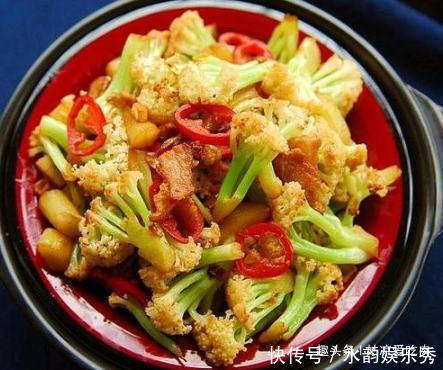 菜花|好吃的干煸菜花,焦香爽脆,超级下饭喜欢的可以试一试