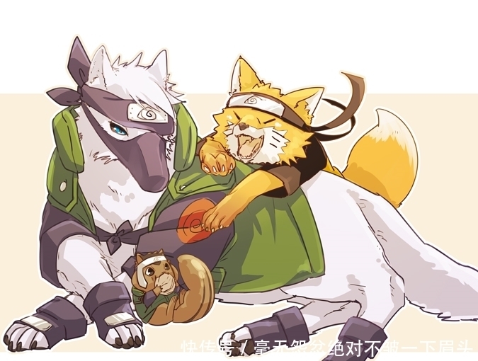 Pixiv,兽人化的动漫主角么,还能认出来么