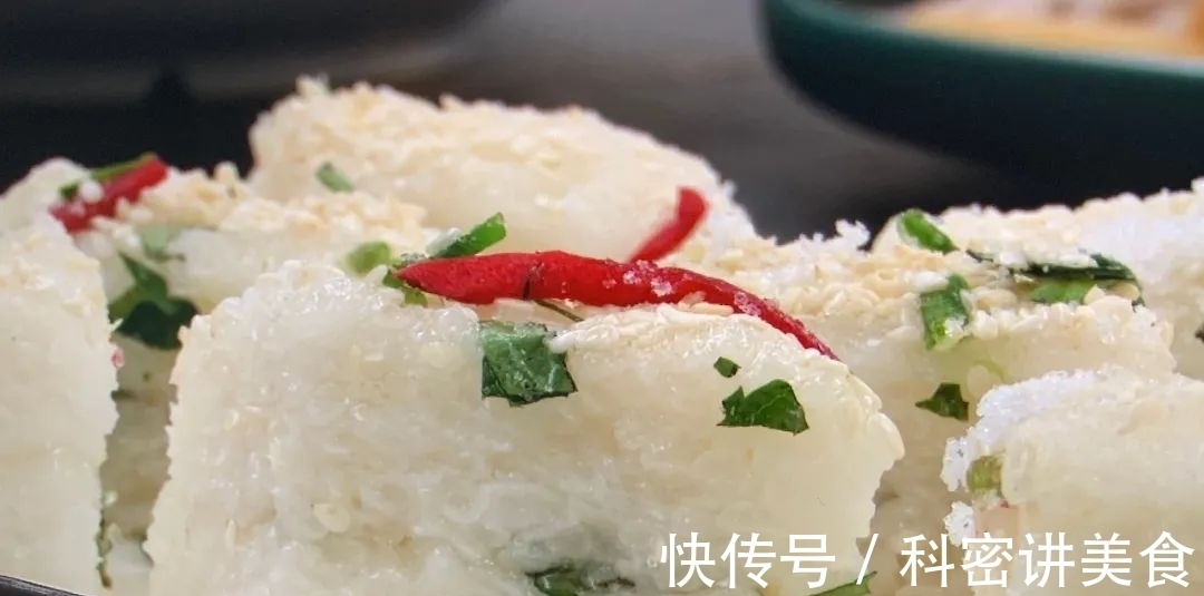 凉糕|美食淄博：香甜软糯，清爽可口，凉糕自己在家做