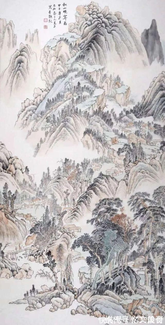 凯里学院!画内率真意 画外淌气韵 ——读马力的山水系列作品