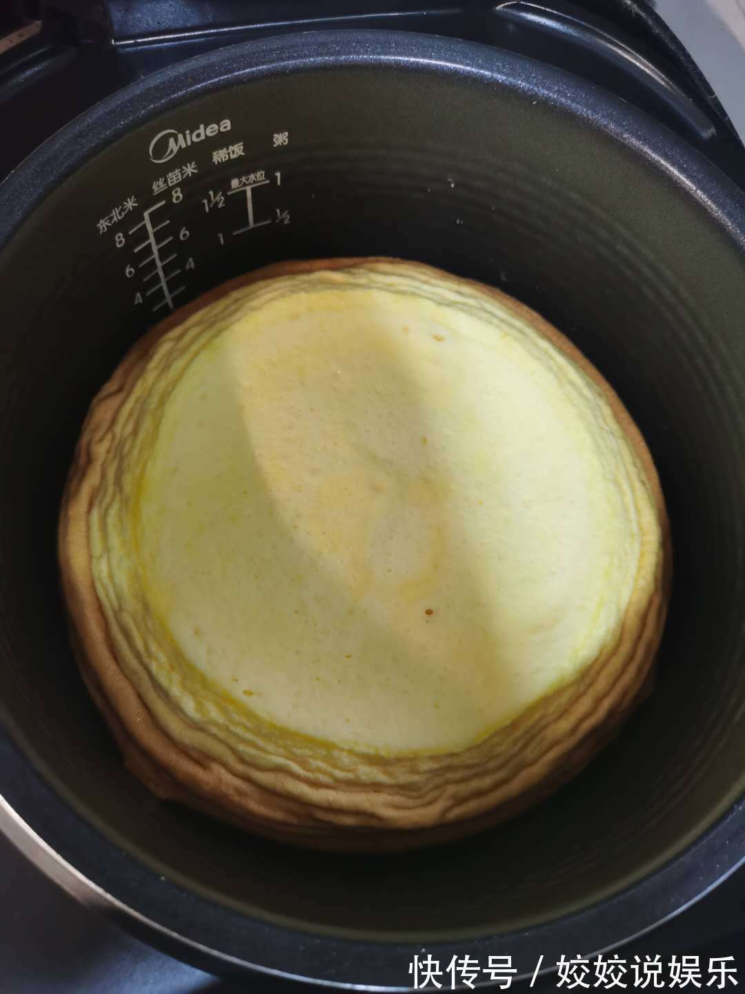 蛋白|6个鸡蛋,1碗面粉,不用烤箱,在家做蛋糕,比外面买的还好吃