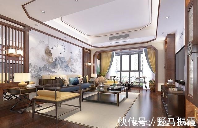 豪华|老婆不喜欢住别墅,于是我们买了两套平层打通,豪华感比别墅不差!