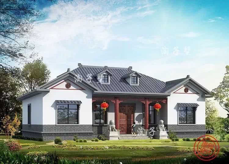 编号|28套一层农村别墅合集，一栋比一栋精美，哪套最得你欢心？