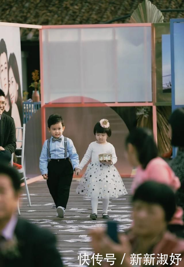  见到|当见到你时，整个世界都是爱情的颜色，彩色户外婚礼