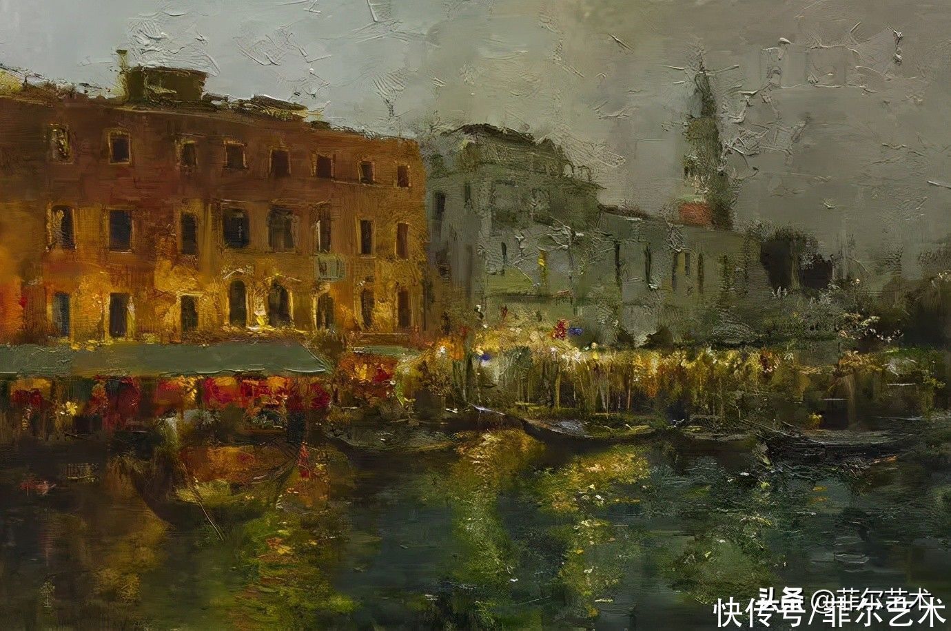 特罗菲莫夫|特罗菲莫夫独特的风景油画作品，每一张都叫绝了，真的很美