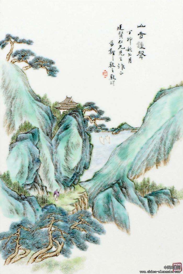 揭秘拍场新贵瓷板画的前身今世,看完这篇就知道了,(新手必收藏)