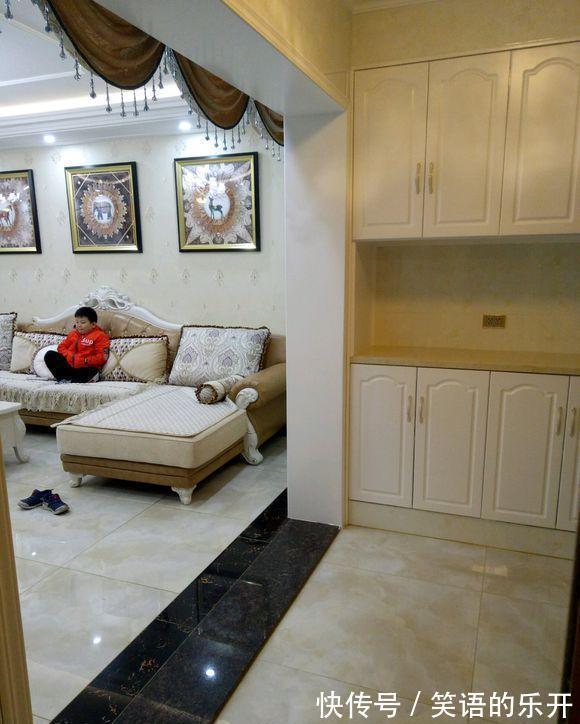 背景墙|138平米新房装修花了27万,没超过预算,欧式风奢华大气