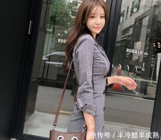 连衣裙|职业装连衣裙，修饰S型曲线身材，精致又干练