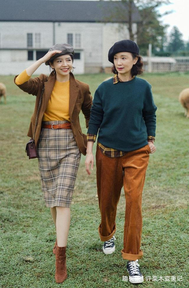 裙装 女人过了50岁,尽量不要衬衫配阔腿裤,学三木妈妈这样穿真优雅