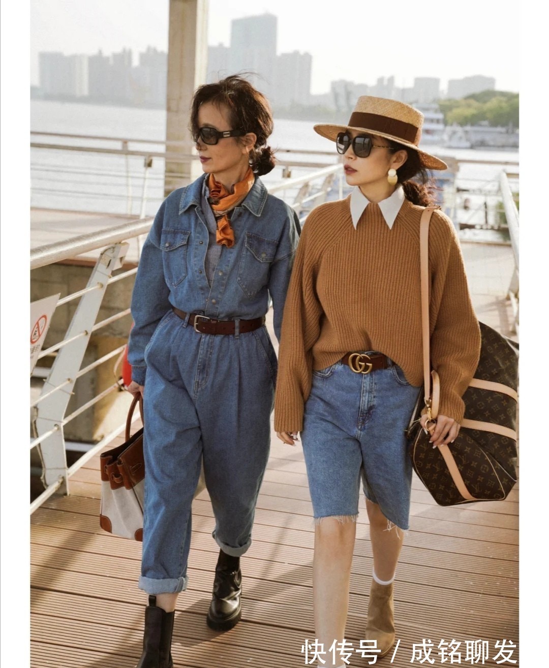 构造|57岁的三木妈时尚感不输女儿,自然优雅端庄大气,美得与众不同