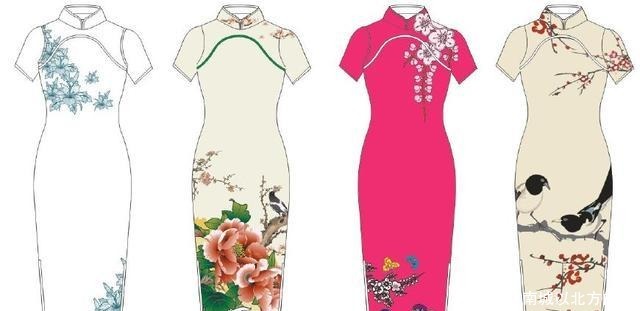 旗袍的开叉原来还有这样的作用，不得不佩服这样的想象力！