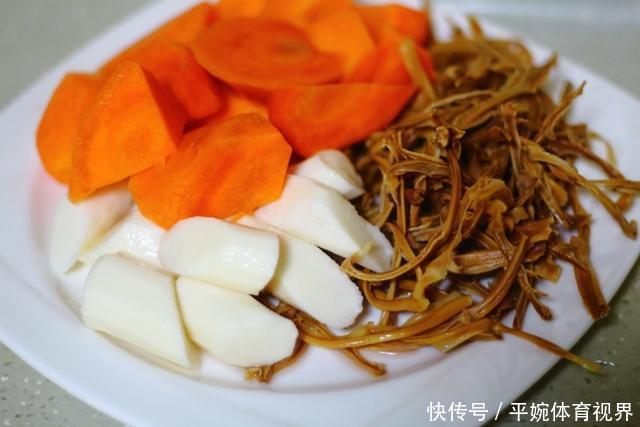 干竹笋|做炖菜食用不要太单一,5种食材混合搭配有荤有素,多吃也不腻