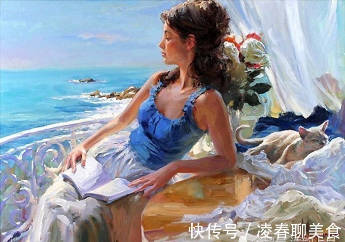 油画!阳光灿烂的日子——俄罗斯画家弗拉基米尔·沃列戈夫油画作品欣赏