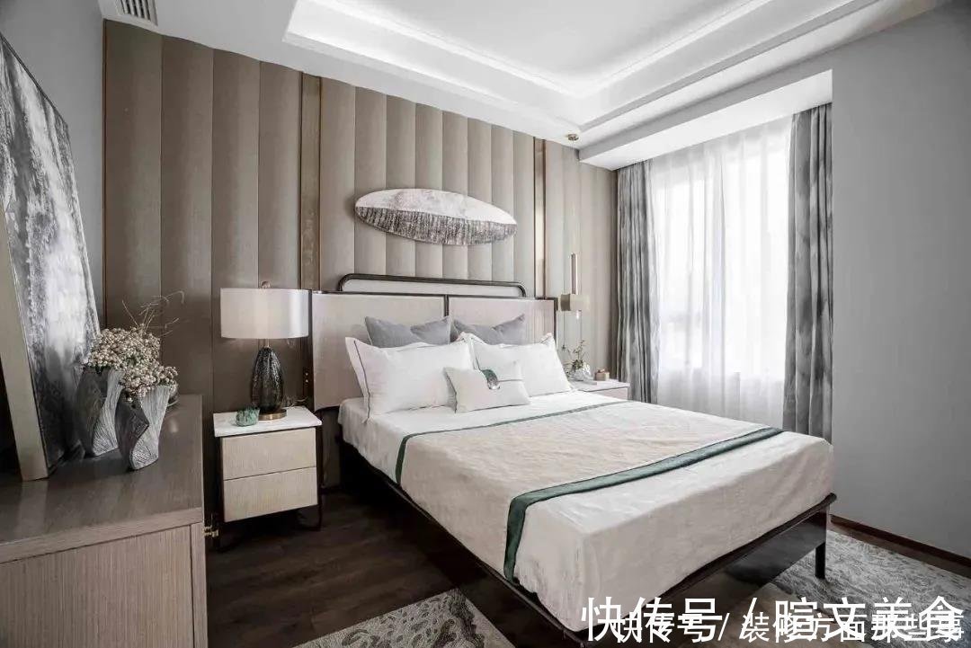 空间|140平全屋开放式布局中式三居室,唤醒了属于“家的开阔感”