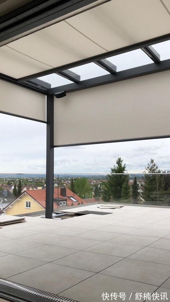 阳光房|我要是住顶楼有露台,才不会只种花,一半影院、泳池独享双份快乐