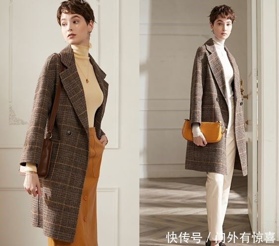 穿出|中年的色彩温柔明媚,大衣、羽绒服都可以穿出好风采,冬季也生辉