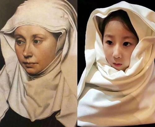 吹笛子的少年|小学生模仿“世界名画”,脑洞大开逗笑网友:让模仿,没让你超越