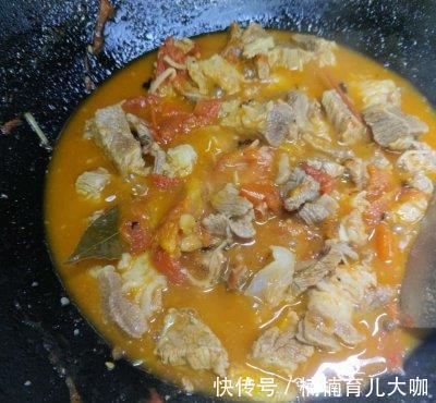 番茄牛腩|番茄牛腩,超简单的快手菜