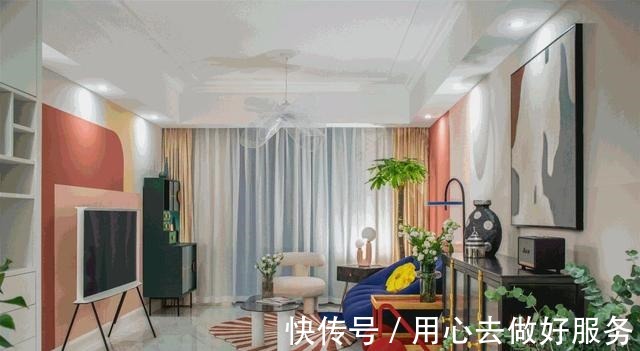色彩|色彩缤纷的独居之宅，90后女孩的120㎡果然够个性！