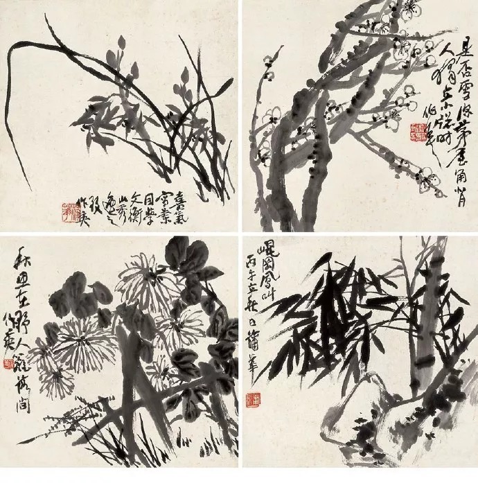 李复堂|疏懒散漫,人称“蒲邋遢”的蒲华:富于笔墨穷于命