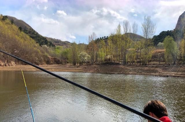 真气人野河打了重窝钓鱼,刚开始连杆别人把竿子抛进你窝里