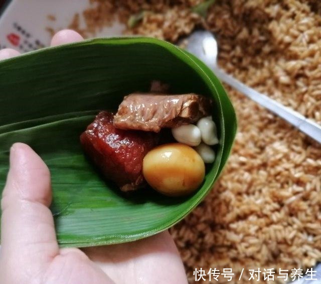  五香肉粽，鲜香软糯，浓郁醇厚