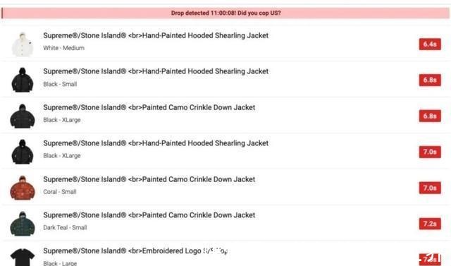 代购 Supreme最新联名首发不到一周加价27%,明天在中国上线!