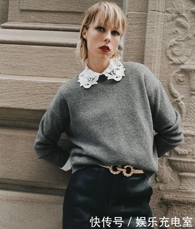 高领|叠穿别再“白衬衫+高领衫”,太土!试试这些新穿法,时髦又保暖