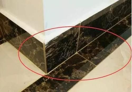大理石|贴完瓷砖,老婆又听师傅话加了一道边,真是好看又有层次感,晒晒